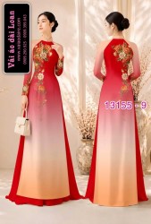 Vải áo dài hoa dây