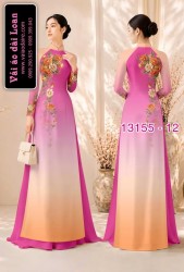 Vải áo dài hoa dây