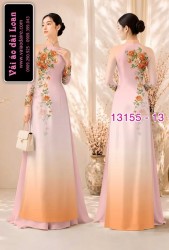 Vải áo dài hoa dây