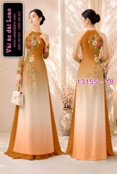 Vải áo dài hoa dây