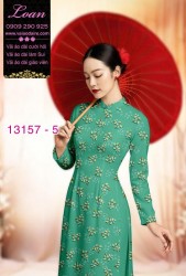 Vải áo dài hoa nhí