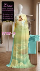 Vải áo dài in hình chúa Giê Su