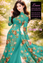 Vải áo dài hoa đều