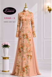Vải áo dài hoa đều