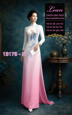 Vải áo dài hình đức mẹ maria-13173