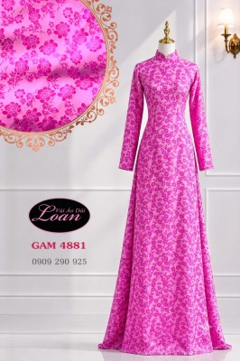 Vải áo dài gấm hai da-GT 13176
