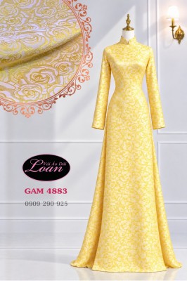 Vải áo dài gấm hai da-GT 13178