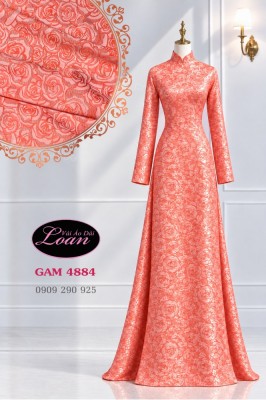Vải áo dài gấm hai da-GT 13179
