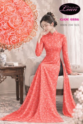 Vải áo dài gấm hai da-GT 13181