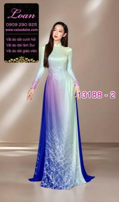 Vải áo dài lụa Tô Châu in 3D-13188