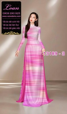 Vải áo dài lụa Tô Châu in 3D-13189