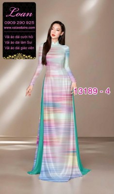 Vải áo dài lụa Tô Châu in 3D-13189