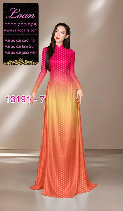 Vải áo dài lụa Tô Châu chấm bi