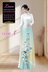 Vải áo dài lụa Tô Châu in hoa 3D