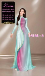 Vải áo dài chấm bi lụa Tô Châu