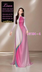Vải áo dài chấm bi lụa Tô Châu