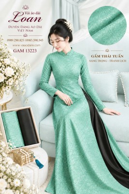 Vải áo dài gấm Thái Tuấn-13223