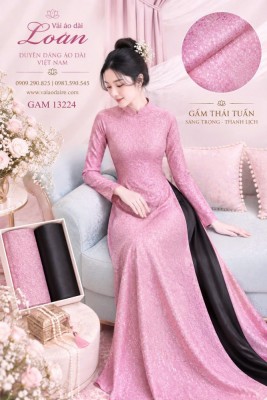 Vải áo dài gấm Thái Tuấn-13224