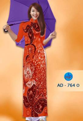 Vải áo dài hoa văn-DT 1326