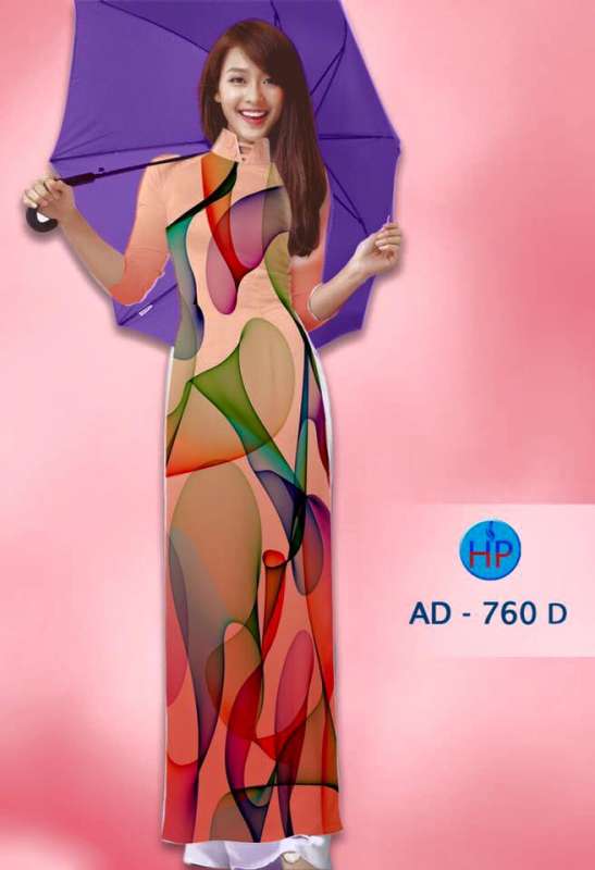 Vải áo dài họa tiết 3D