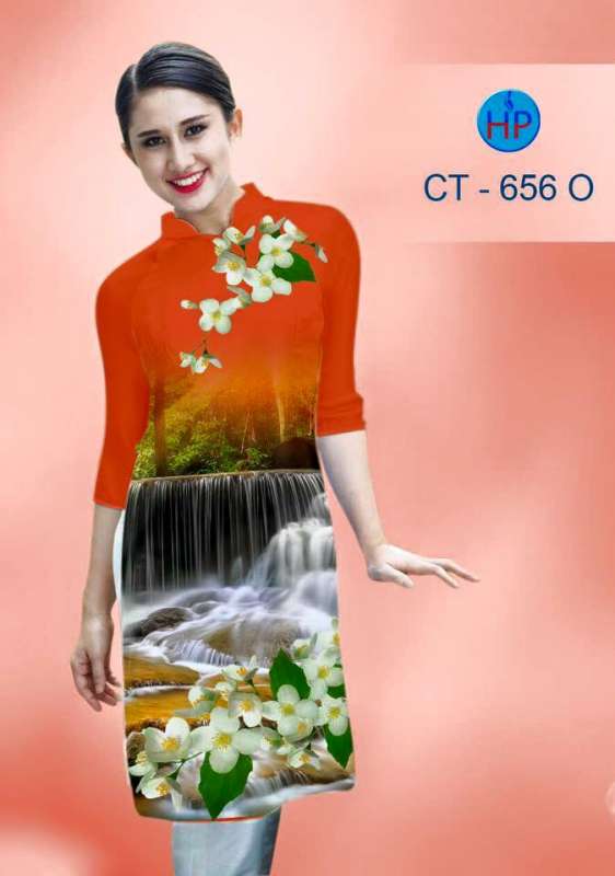Vải áo dài Cách Tân suối nước Vải áo dài Cách Tân suối nước