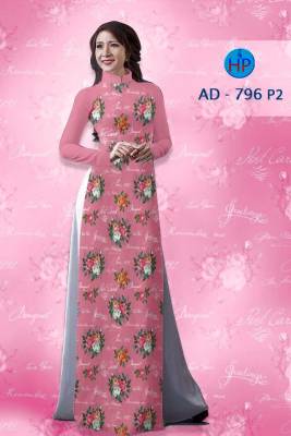 Vải áo dài hoa nhỏ-DT 1390