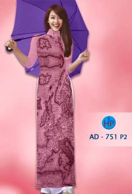 Vải áo dài bản đồ thế giới-DT 1392