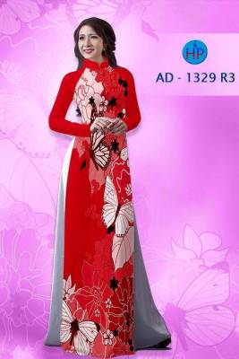 Vải áo dài hoa Bướm-DT 1410