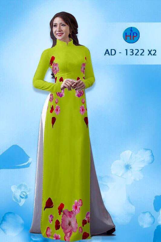 Vải áo dài hoa nhỏ đều