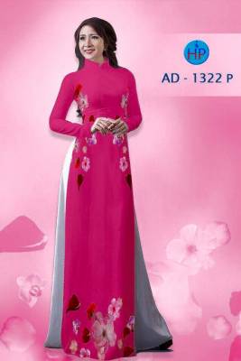 Vải áo dài hoa nhỏ đều-DT 1414