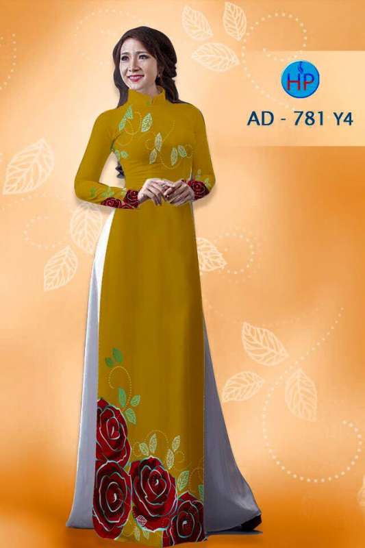 Vải áo dài hoa dưới