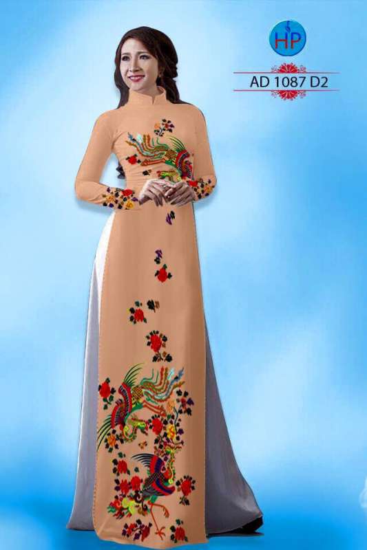 Vải áo dài hoa nhỏ