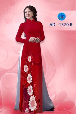Vải áo dài hoa dưới-DT 1527