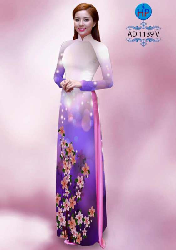 Vải áo dài hoa nhỏ Vải áo dài hoa nhỏ