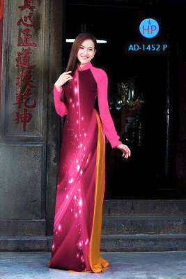 Vải áo dài đồ họa 3D-DT 1644