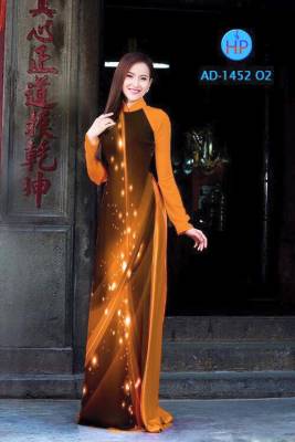 Vải áo dài đồ họa 3D-DT 1644