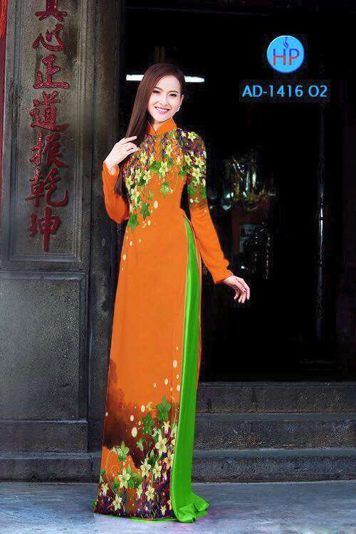 Vải áo dài hoa nhỏ Vải áo dài hoa nhỏ