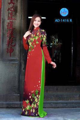 Vải áo dài hoa nhỏ-DT 1651