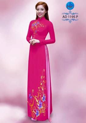 Vải áo dài hoa nhỏ-DT 1653