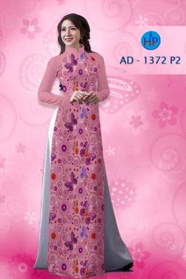 Vải áo dài Bướm Bướm-DT 1657