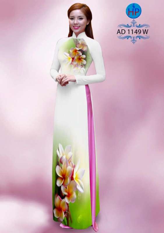 Vải áo dài hoa Sứ