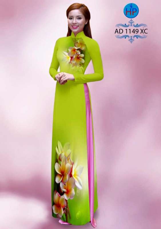 Vải áo dài hoa Sứ