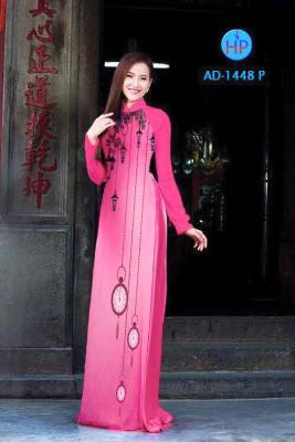 Vải áo dài hình đồng hồ-DT 1699