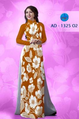 Vải áo dài hoa toàn thân-DT 1718