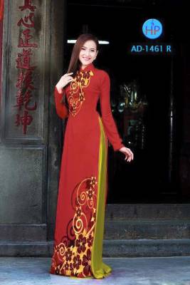 Vải áo dài hoa văn-DT 1745