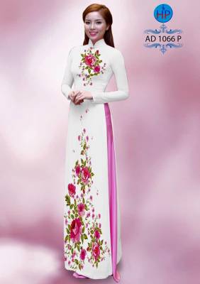 Vải áo dài hoa dây-DT 1756