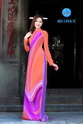 Vải áo dài phối màu-DT 1761