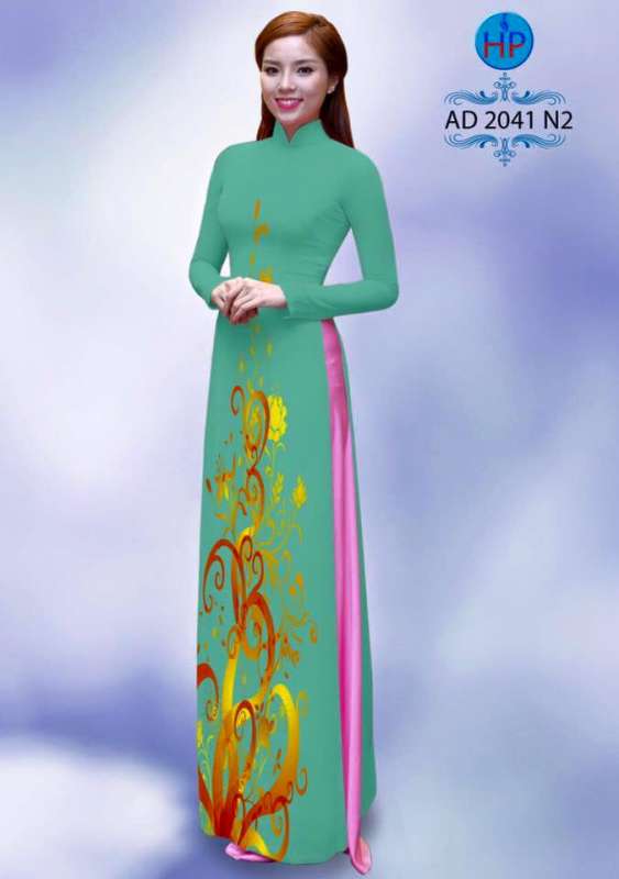 Vải áo dài hoa văn
