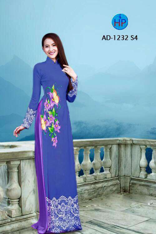 Vải áo dài hoa văn