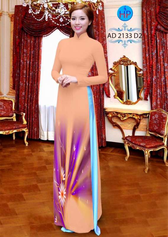 Vải áo dài 3D